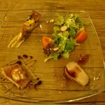 町家フレンチ プランセス メゾン - 前菜盛り合わせ