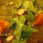 町家フレンチ プランセス メゾン - 野菜サラダ チーズトッピング