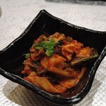 炭火焼肉　肉匠　たいら - キムチ!