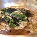 割烹 吉葉 - 吉葉鍋（締めの雑炊）