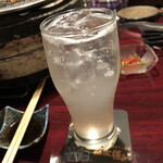 炭火焼肉ホルモン酒場 仙次郎 - ライチサワー