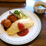 キッチン マカベ - オムコロ