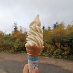 栂池山荘 - さるなしソフトクリーム
