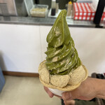 桔梗屋 - プレミアム桔梗信玄ソフト　550円
      吟造り＋恋い抹茶