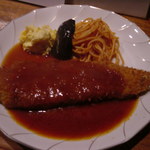 サンセール - ビーフカツレツ定食840円