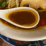 海老丸らーめん - 【限定】秋鮭のトマトみそらーめん