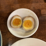 海老丸らーめん - 忘れられた燻製味玉