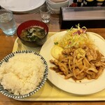 キッチンYAMITUKI - しょうが焼定食