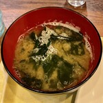 キッチンYAMITUKI - ぐらぐらに沸騰＆煮詰めた味噌汁