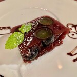 横浜馬車道 旬の肉料理イタリアン オステリア・アウストロ - 2021.9.  ナガノパープルのテリーヌ