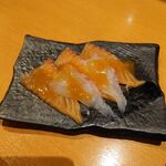 大衆IZAKAYAエイト - サーモンと真鯛のカルパッチョ