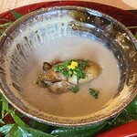銀座 四代目 高橋屋 - 牡蠣の豆乳仕立て