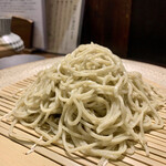 蕎麦切り 春のすけ - 細打ち（丸抜き粗挽き）鹿追町牡丹蕎麦天日干し新そば＋摩周産キタノマシュウ新そば