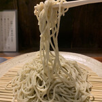 蕎麦切り 春のすけ - 細打ち（丸抜き粗挽き）鹿追町牡丹蕎麦天日干し新そば＋摩周産キタノマシュウ新そば