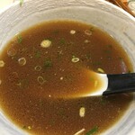柳麺 呉田 - スープ割