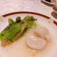 筑紫樓 銀座店 - ⚫ホタテ貝と野菜の蟹ソースがけ