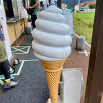 ヤツレン ソフトクリーム売店 - ソフト置き物