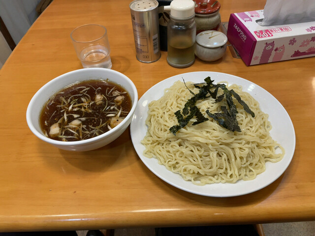 もっちゃん 青森ラーメン】「もっちゃんラーメン」チャーシュー入りつけめん ネギ