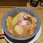鯛塩そば 灯花 - 特製鯛塩らぁ麺(1100円)