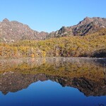 戸隠講社　山本館 - 鏡池美しい‼️