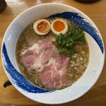 Chuuka Soba Oshitani - 【期間数量限定】特製 牡蠣煮干しそば 1100円（2021年10月）