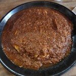 かれんど - キーマカレー　オムスタイル