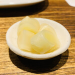 日本橋 蕎ノ字 - ◎箸休めのガリ