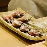 日本橋 蕎ノ字 - ◎江戸時代から早稲田周辺で広く栽培されていた茗荷。文京区にある茗荷谷という地名ミョウガ畑が広がっていたことに由来する。