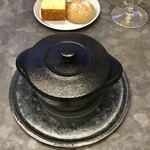 VANNO - アオハタ・富山産椎茸・銀杏のココット・ヴァポーレ