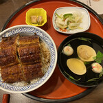 炭焼うな富士 - うなぎ丼