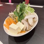 Kagoshima Kurobuta Shabushabu Mizuno - 小林ファームの彩り野菜盛り合わせ