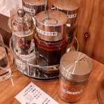 ミサワ ヌードル - 卓上