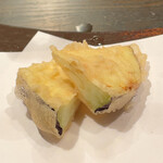 天ぷら岡本 - 天ぷら岡本(賀茂茄子)