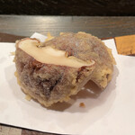 天ぷら岡本 - 天ぷら岡本(椎茸)