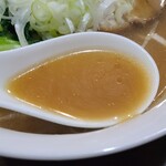 中華料理 景福 - 味噌ラーメンのスープ