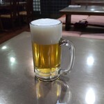 中華料理 景福 - 生ビール(500円)