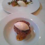 ヴィラ・アイーダ - 9月ﾃﾞｻﾞｰﾄ　生姜のアイスと下に隠れたフォンダンショコラ