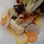 ベルエキップ - 瑞浪焼きと野菜のエミュレーション　下の野菜