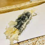 日本橋 蕎ノ字 - ☆白魚（北海道）　　　　　　　　　　　　　　　　　　　　　　　　◎海苔の風味と白魚の旨味が格別な味わい。