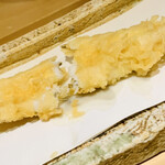 日本橋 蕎ノ字 - ☆穴子（神奈川・小柴）の天ぷらは美味い！