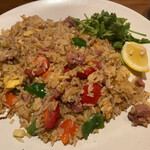 2 Kai no Zousan - 2 Kai no Zousan (Thai-style Pork Fried Rice)