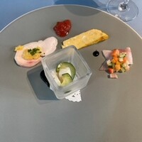 オッティモ・シーフード・ガーデン 新宿店 - ランチ：前菜３種