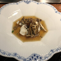 横浜うかい亭 - 紅葉鯛のヴァプール 茸のナージュ