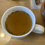 喫茶ル・コワン - セットのスープ♪