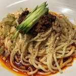 成都正宗担々麺 つじ田 - 成都式汁なし担々麺　大辛