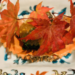 銀座 しのはら - ・渡蟹、キャビア、赤万願、菊菜のポン酢ジュレ