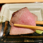 銀座 しのはら - ・黒毛和牛の牛タン アップ