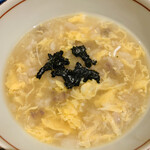 銀座 しのはら - ・猪鍋のスープの雑炊