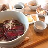 阿蘇カランドリエ - 料理写真:味噌漬け馬炙り丼、会席仕立てです。
