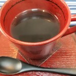 日本料理 TOBIUME - 飲み物①珈琲(メキシコ&グァテマラ&ウガンダのブレンド)
      和食に寄り添うオーガニック豆を使用したTOBIUMEオリジナルブレンド